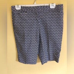 Black & White Bermuda shorts